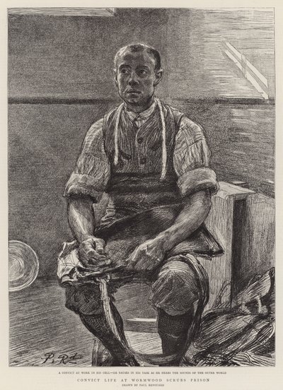 Convict Life at Wormwood Scrubs Prison by Charles Paul Renouard